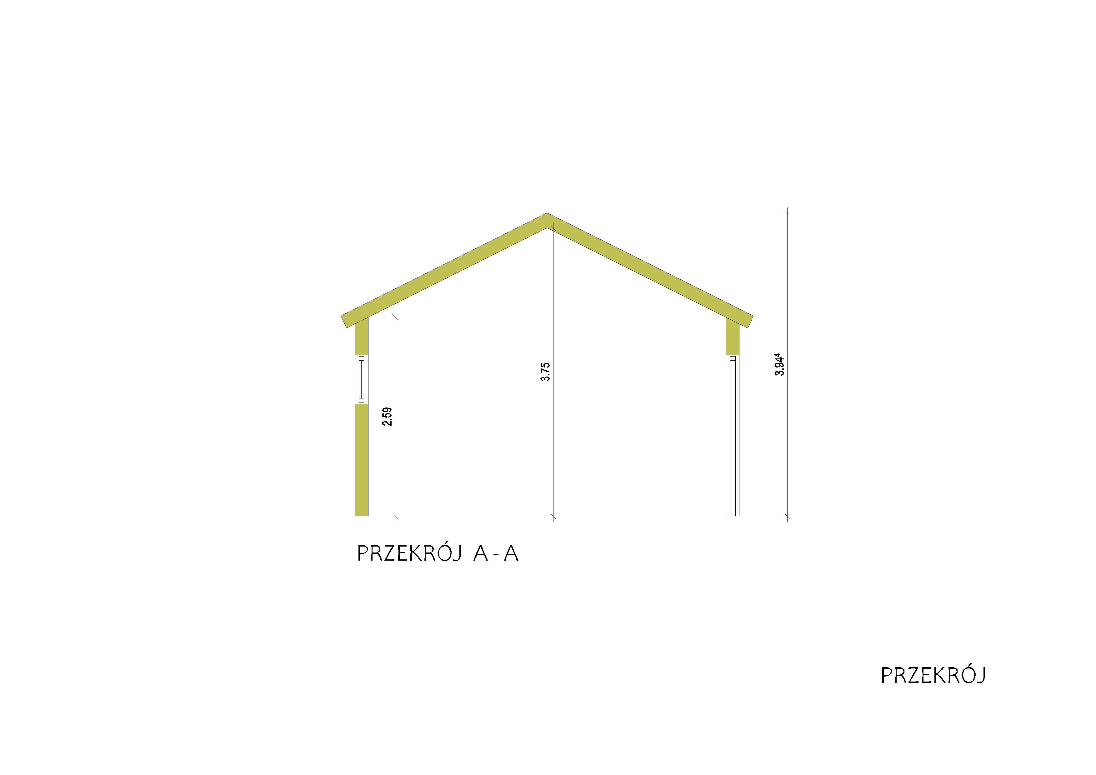 Przekrój A-A